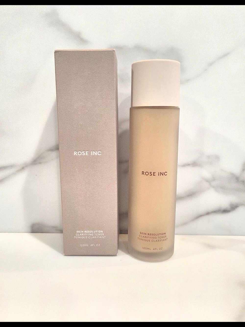 ROSE INC Skin Resolution Clarifying Toner Alcohol-free  120ml/4oz - NEW IN BOX